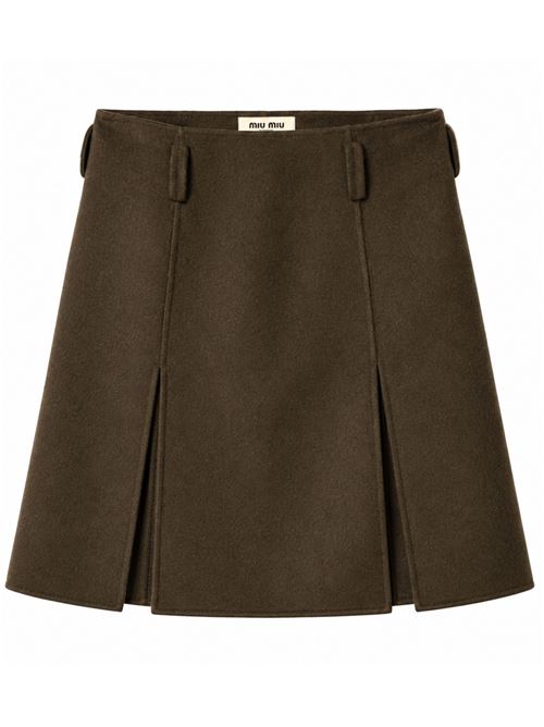 Gonna in lana MIU MIU | MG275115Q8F0334